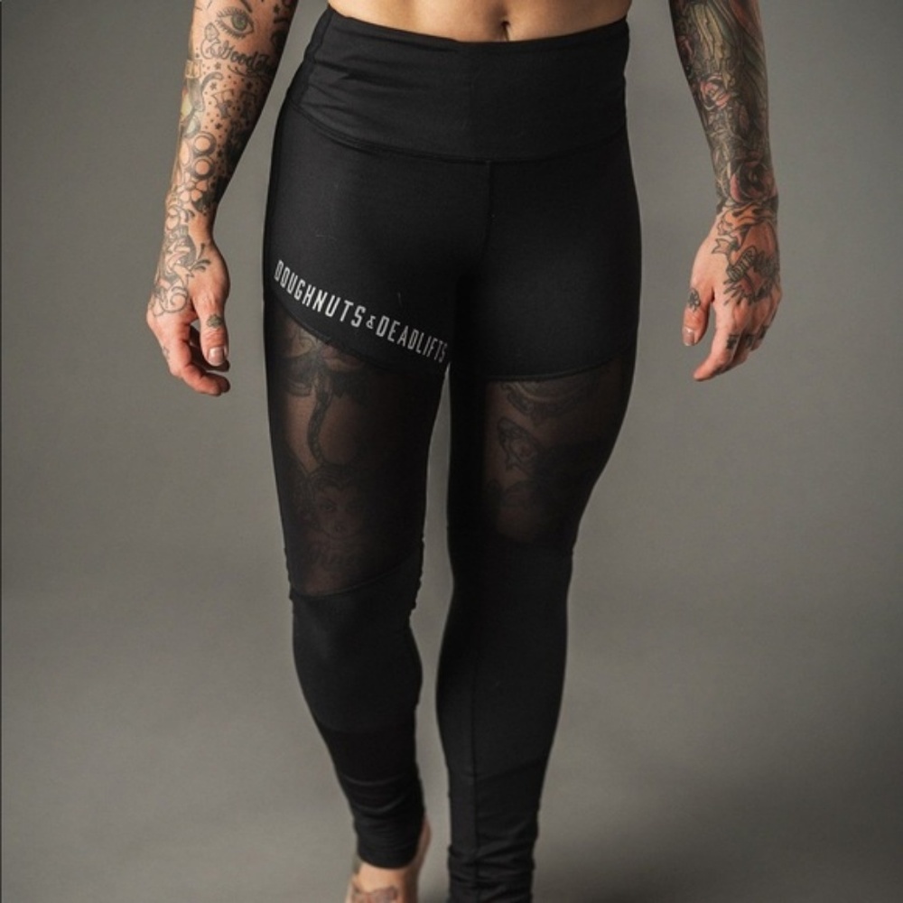 Doughnuts and Deadlifts Leggings